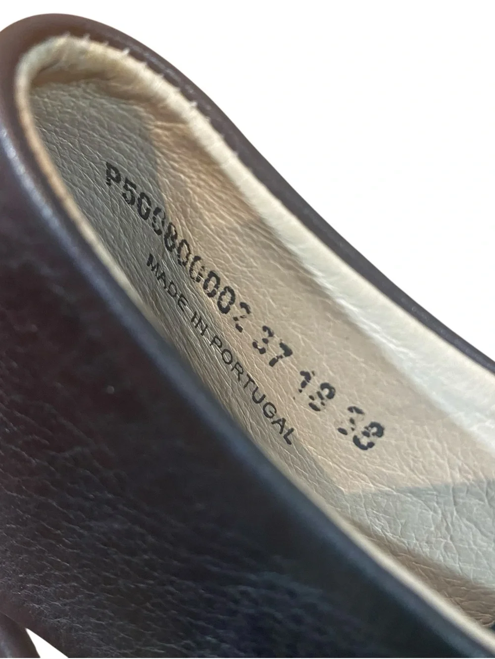 Fly London YUZU Black Leather Peep-Toe Wedge Sandals with Back Tie, EU 37. - Picture 6 of 11